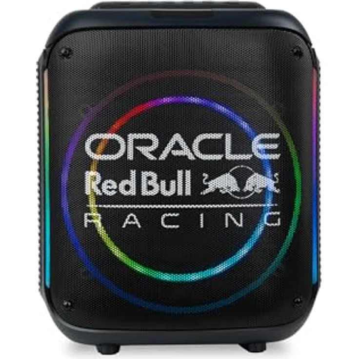 Red Bull Racing CUBE RB-SK240, Party-Lautsprecher mit 80 Watt, Bluetooth-Speaker, 40W RMS, Multicolor LED Beleuchtung – Bild 1
