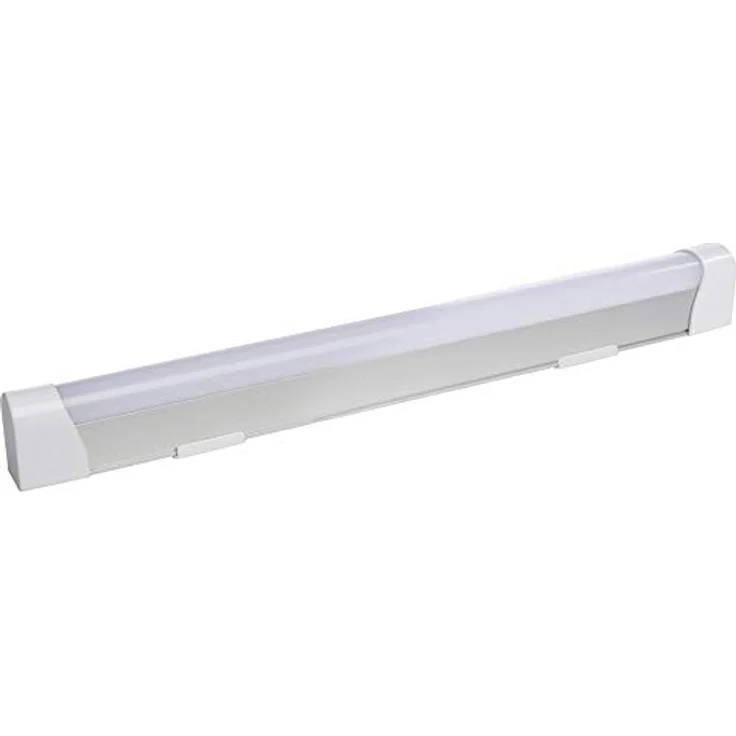 Müller-Licht LED Wand- und Deckenleuchte mit 9 Watt, 60cm, neutralweiß, Aluminiumsilber