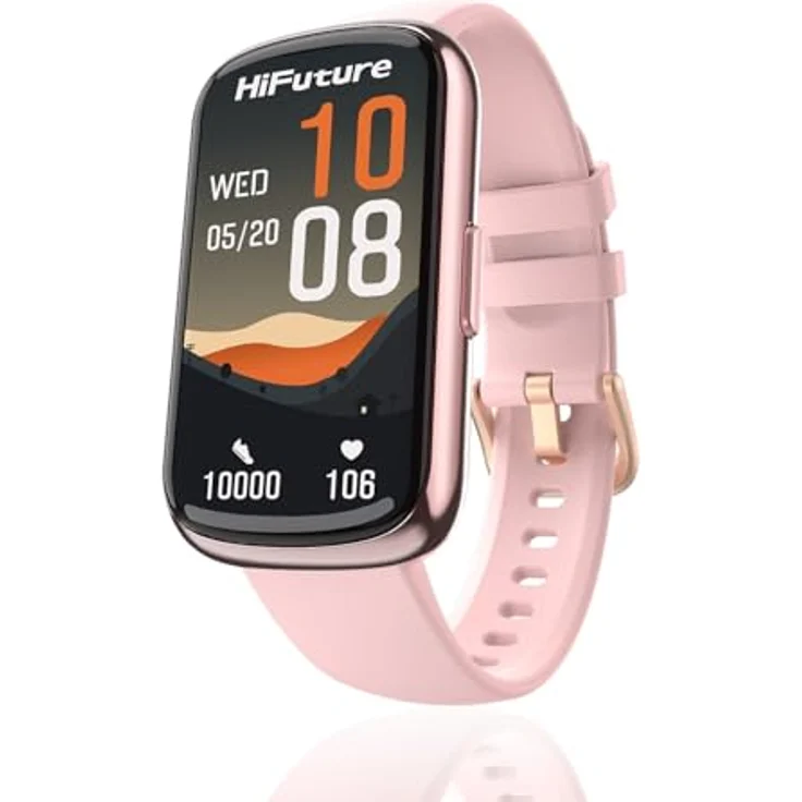 HiFuture EVO 2, Smartwatch mit 1,47" IPS-Display, über 100 Sportmodi, IP68 wasserdicht, klassisches Schwarz – Bild 1