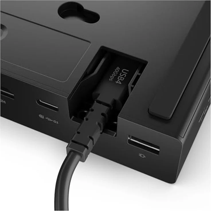 Lenovo Thinkpad USB 4 Smart Dock 100W, Dockingstation mit neuester USB4-Technologie und universeller Betriebssystem-Kompatibilität – Bild 4