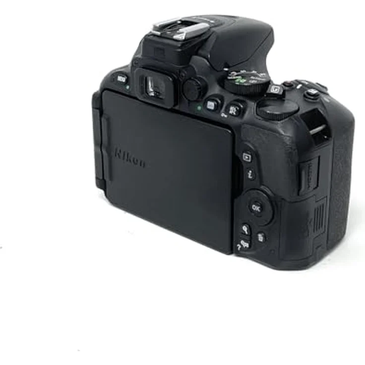Nikon D5500, Spiegelreflexkamera mit 24,2 MP, 6000 x 4000 Pixel, CMOS und Touchscreen, Schwarz – Bild 5