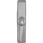 ABUS 79794 Funk-Fensterantrieb HomeTec Pro FSA3550 automatisches Schloss für Terrassentür-Fernbedienung oder Code-mit Alarm, Silber