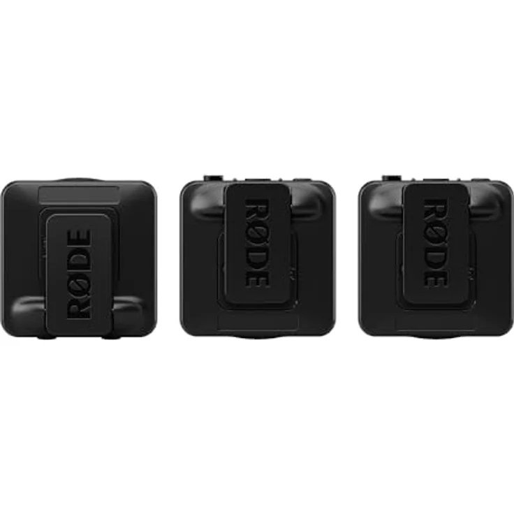 RØDE Wireless PRO Kompakt-Funkstrecken-Set mit Timecode, 32-Bit Float On-Board-Aufnahme, 2 Lavalier-Mikrofonen und Ladecase für Videoaufnahmen und Content Creation – Bild 3