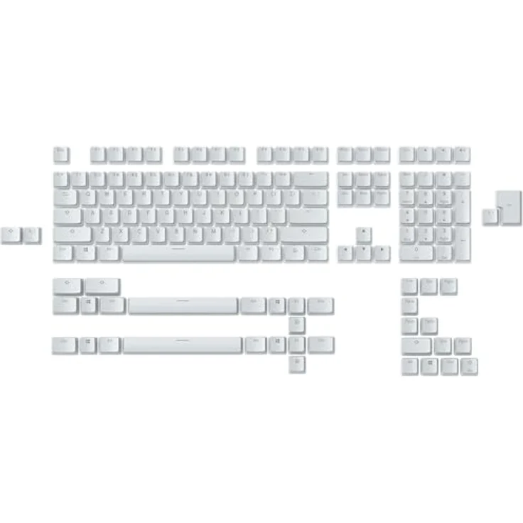 Glorious PC Gaming Race Aura Keycaps v2, Keycaps, Weiss – Bild 2