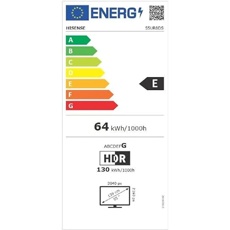 HISENSE 55UR8DS RGB MiniLED 4K TV, 55 Zoll UHD SMART TV mit Flat Design – Bild 17