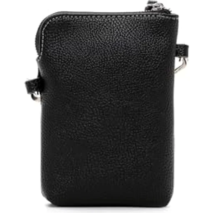 SURI FREY Handytasche SFY Debby, Logo-Prägung, Uni-Design in Feinsynthetik, vegan, Reißverschluss – Bild 3