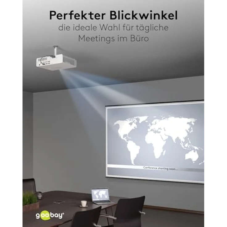 Beamer Projektor Deckenhalter max. Lochabstand 32 cm – Bild 11