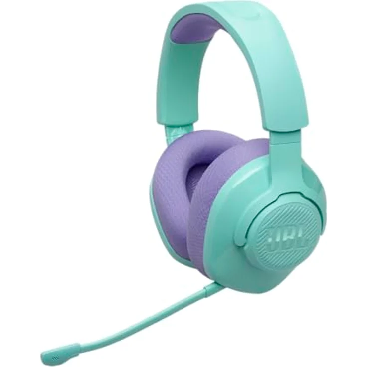 JBL Quantum 360 Kabellose Over-Ear Gaming-Kopfhörer mit 2,4 GHz/Bluetooth Dual Wireless-Verbindung, 22-Stunden-Akku, Multi-Plattform-Kompatibilität, abnehmbarem Mikrofon mit Stummschaltung, Cyan – Bild 1