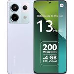 Xiaomi Redmi Note 13 Pro 5G 8 GB/128 GB Lila (Aurora Purple) Dual-SIM, Smartphone mit Ultra-klarer 200-MP-Kamera, 120 Hz AMOLED-Display und Turbo-Ladung