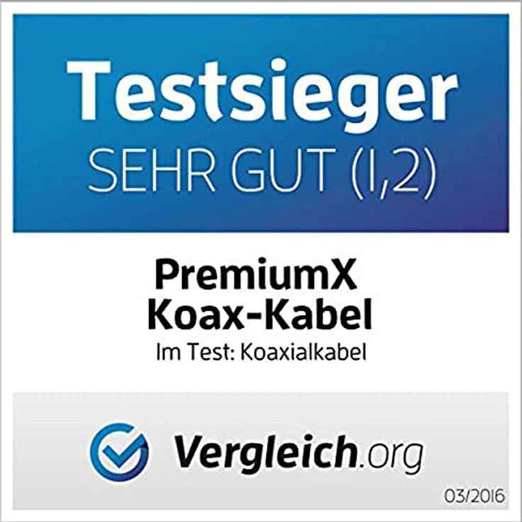135dB 50m Koaxial SAT Kabel Antennenkabel Koaxkabel 4-fach geschirmt Koaxialkabel für DVB-S / S2 DVB-C und DVB-T BK Anlagen + 10 vergoldete F-Stecker SET Gratis dazu FULLHD 3D Digital – Bild 9