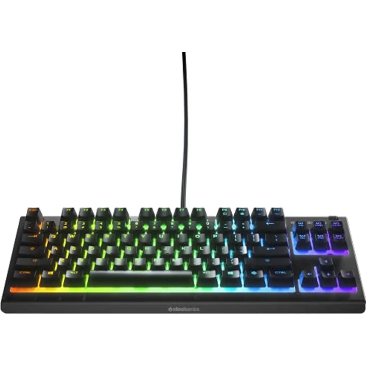 SteelSeries Apex 3 TKL - RGB Gaming-Tastatur - Kompakter Tenkeyless-Formfaktor - 8-Zonen-RGB-Beleuchtung - Englisch (QWERTY) Layout – Bild 5