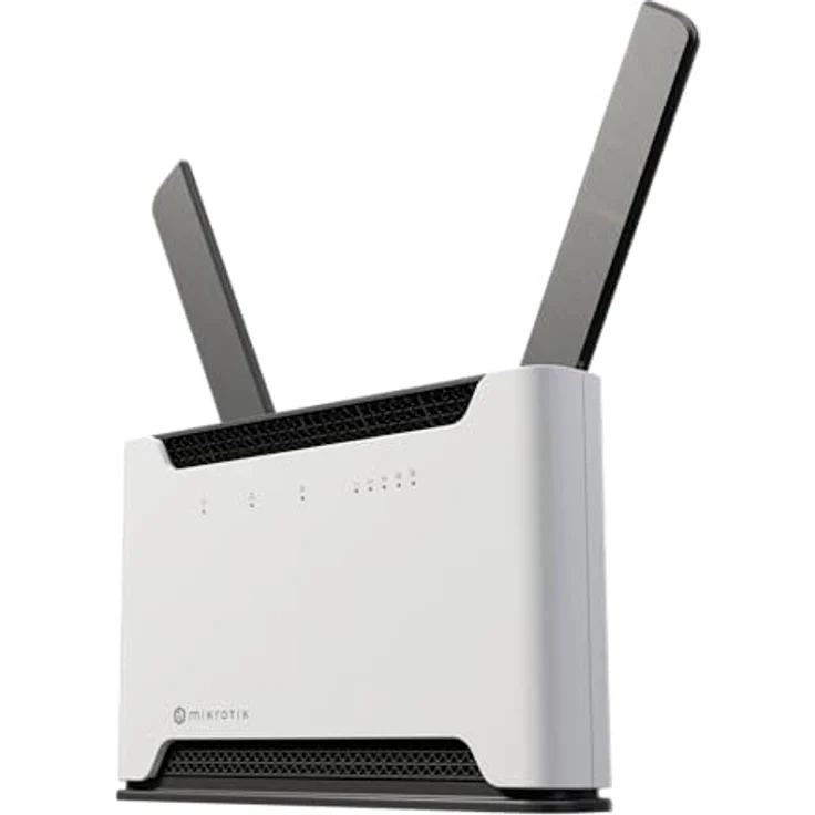 MikroTik WRL Router Chateau PRO AX/H53UIG-5HAXQ2HAXQ, Dual-Band bis 3548 Mbit/s, Quad-Core 2,2 GHz, 5x Gigabit-Ethernet, Grau – Bild 1
