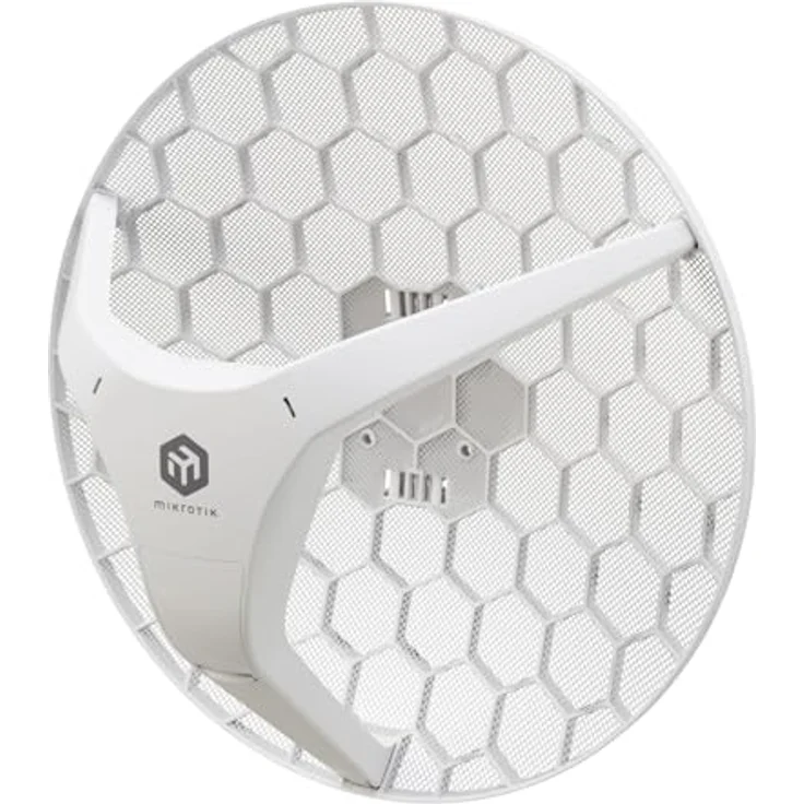 MikroTik LHG 5 axD, WLAN-Bridge mit 24,5 dBi Antenne für bis zu 20 km Reichweite, Mastmontage, 1200 Mbit/s, Access Point, Passiv PoE – Bild 1