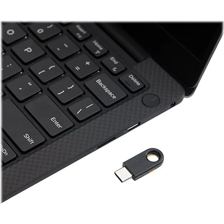 Yubico YubiKey 5C FIPS, USB-C Sicherheitsstick mit IP68 Schutz, schwarz – Bild 2