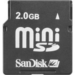 Sandisk miniSD 2Gb card (SDSDM-2048-E10M)