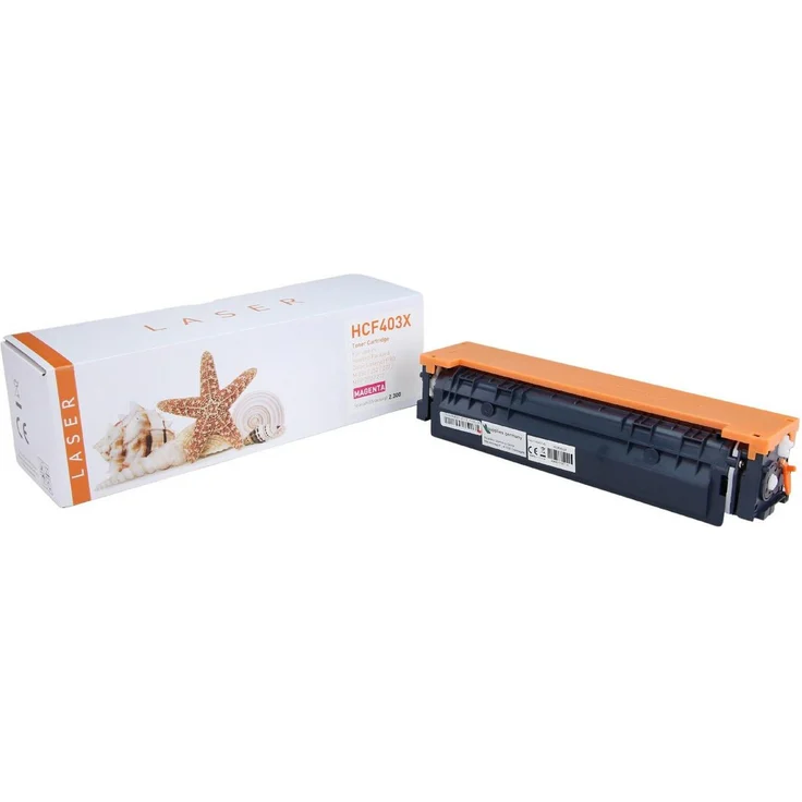Supplies Germany Tonerkartusche CF403X, magenta High-Capacity, 2.300 Seiten, kompatibel mit HP Color LaserJet Pro M-Serie