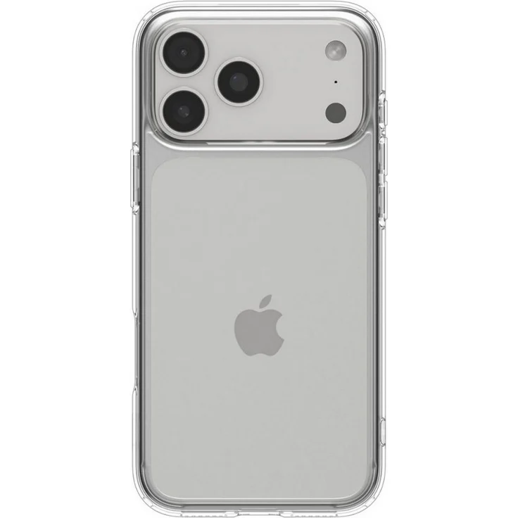 Spigen Ultra Hybrid Case für iPhone 17 Pro Max, transparente Hybridhülle mit stoßdämpfendem Rahmen und erhöhtem Displayschutz