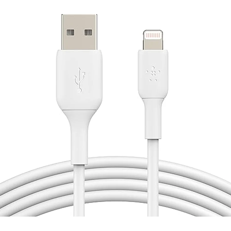 Belkin Lightning Lade/Sync Kabel PVC, 3 m, weiß – Bild 2