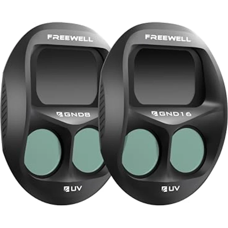 Freewell GND 2er-Pack Filter für DJI Mavic 4 Pro, GND0.9 & GND1.2, Verlaufsfilter für ausgewogene Luftlandschaftsfotografie mit hochwertigem optischem Glas – Bild 1