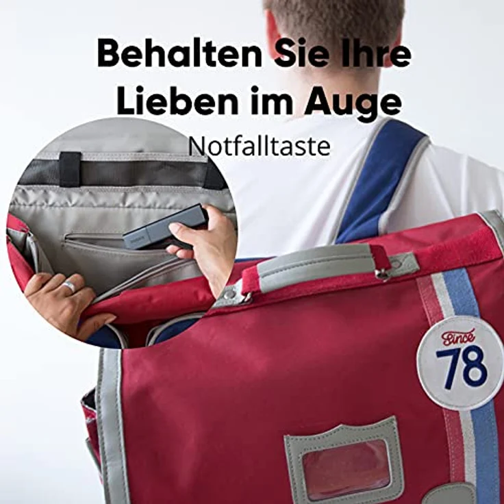 Invoxia GPS Tracker Pro, Hochpräziser GPS-Tracker mit 1 Jahr ABO, Schwarz – Bild 5