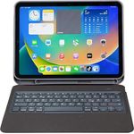 DEQSTER Slim Keyboard 2 für iPad 10.9" (10. Generation) - Tastatur Hülle - Bluetooth - QWERTZ Layout