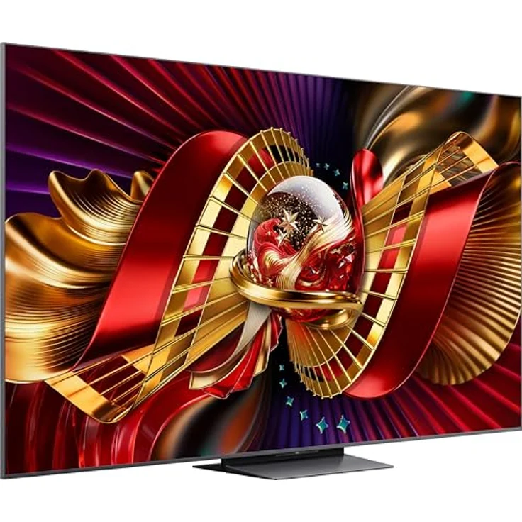 TCL 85C8L SQD-Mini LED TV, 85 Zoll UHD 4K Smart TV mit flacher Bauweise – Bild 4