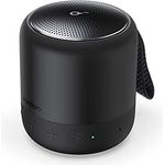 soundcore Anker Mini 3 Bluetooth-Lautsprecher mit BassUp und PartyCast Technologie, USB-C, Wasserschutz IPX7, Individueller EQ, Schwarz