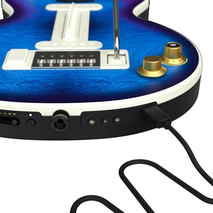 CRKD Gibson Les Paul Blueberry Burst Pro Edition, Multi-Platform Guitar Controller mit haptischem Feedback und modularer Bauweise – Bild 5