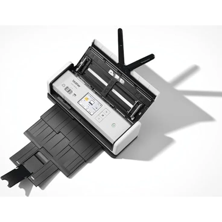 Brother ADS-1800W - Kompakter Dokumentenscanner mit WLAN, 7,1-cm-Touchscreen-Farbdisplay – Bild 5
