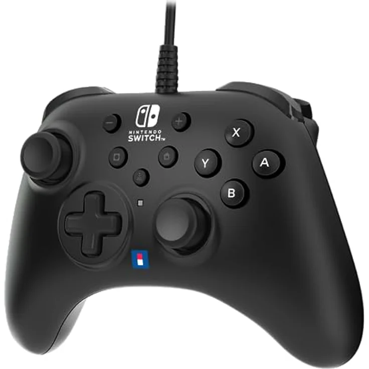 HORI Nintendo Switch HORIPAD Turbo (Black) Wired Controller Pad - Officially Licensed by Nintendo - Nintendo Switch & Nintendo Switch - OLED Model – Bild 3