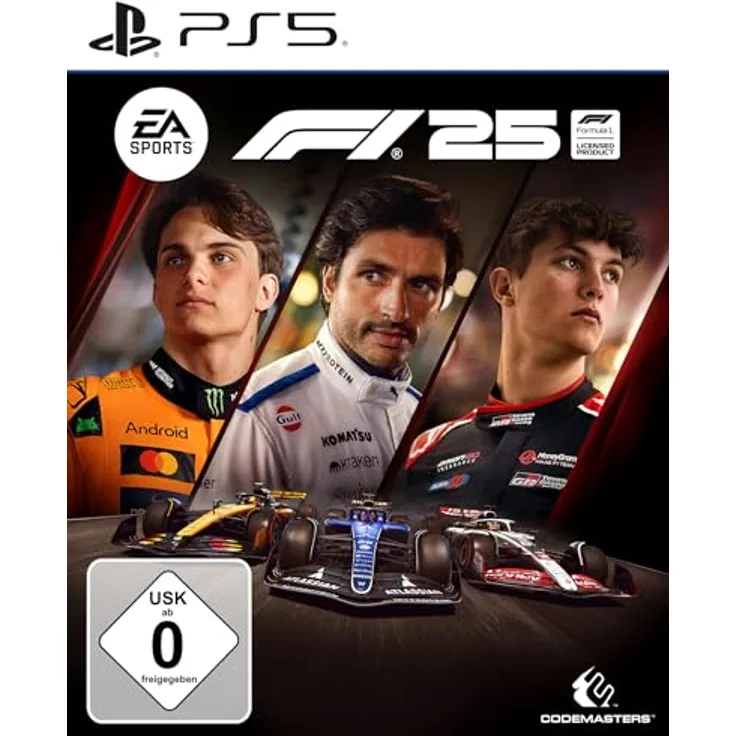 Electronic Arts EA SPORTS F1 25 Standard Edition PS5, Rennspiel mit My Team Modus und Crossplay, Deutsch
