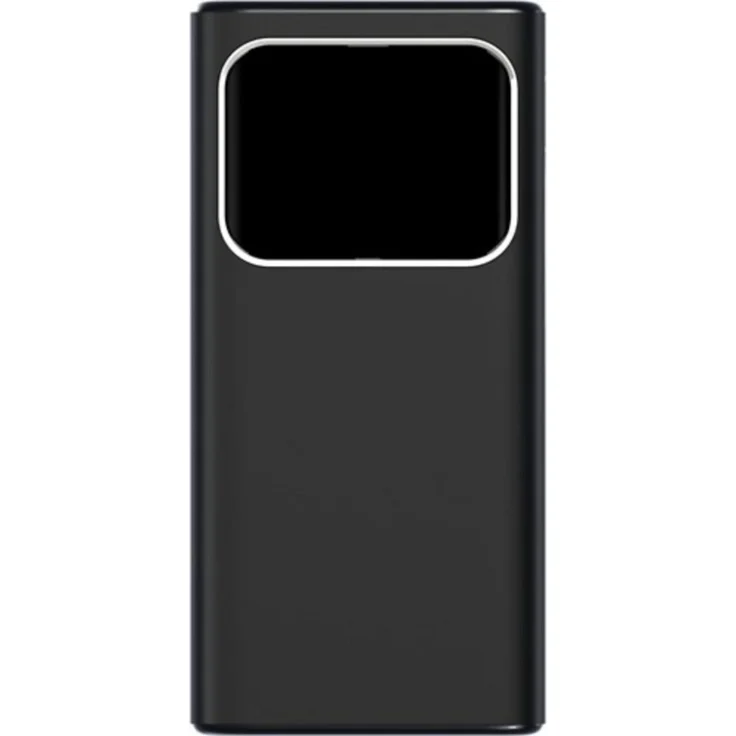 COFI Power Bank 1453, 22.5W Powerbank mit 2000mAh, Schwarz, 2 USB C In & Out