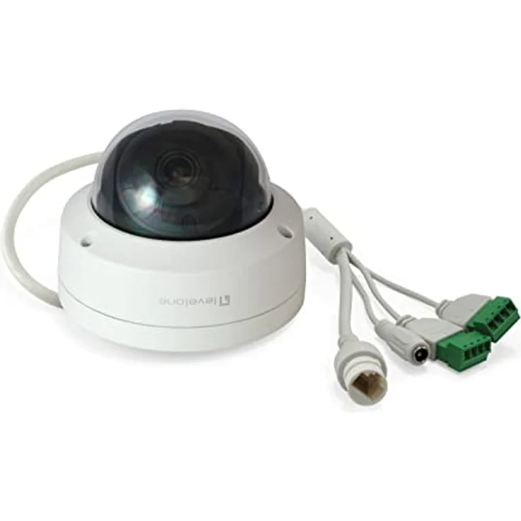 LevelOne FCS-3404 Gemini IP-Kamera mit Fester Kuppel, 6 MP, H.265, Wetterfestes Gehäuse, PoE-kompatibel, Infrarot-Nachtsichtbis zu 30 m – Bild 2