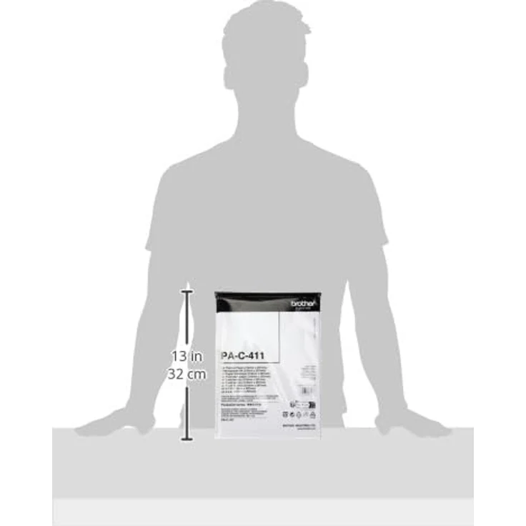 BROTHER Thermopaper A4 100 Blatt 1er-Pack PA-C-411 (PAC411) – Bild 5
