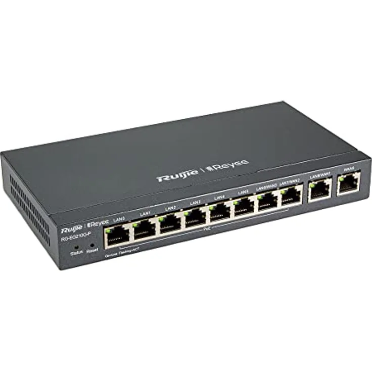 RUIJIE Reyee 10-Port Gigabit Cloud Managed PoE Router, Qualität/Haltbarkeit, Langlebigkeit, Robustheit, Flexible Gestaltung