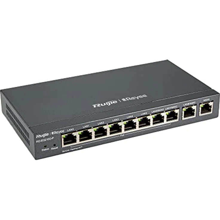 RUIJIE Reyee 10-Port Gigabit Cloud Managed PoE Router, Qualität/Haltbarkeit, Langlebigkeit, Robustheit, Flexible Gestaltung – Bild 1