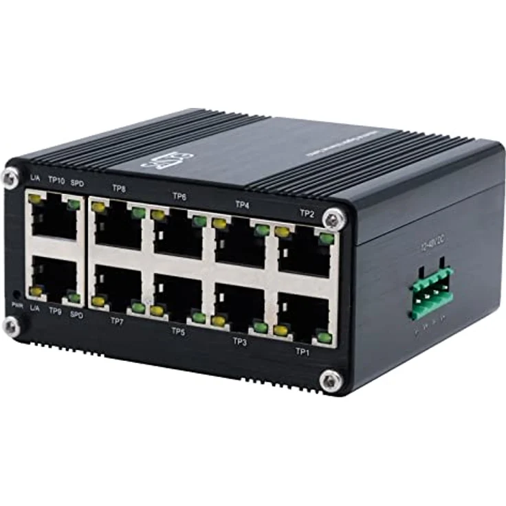 Exsys EX-62025 10-Port Ind. Ethernet Switch – Bild 4