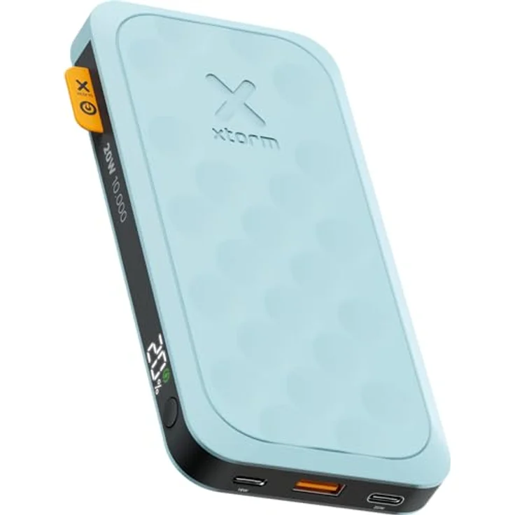 Xtorm Fuel Series Powerbank (10000 mAh, 20 W, 37 Wh), Blau - Nachhaltige mobile Energie – Bild 1