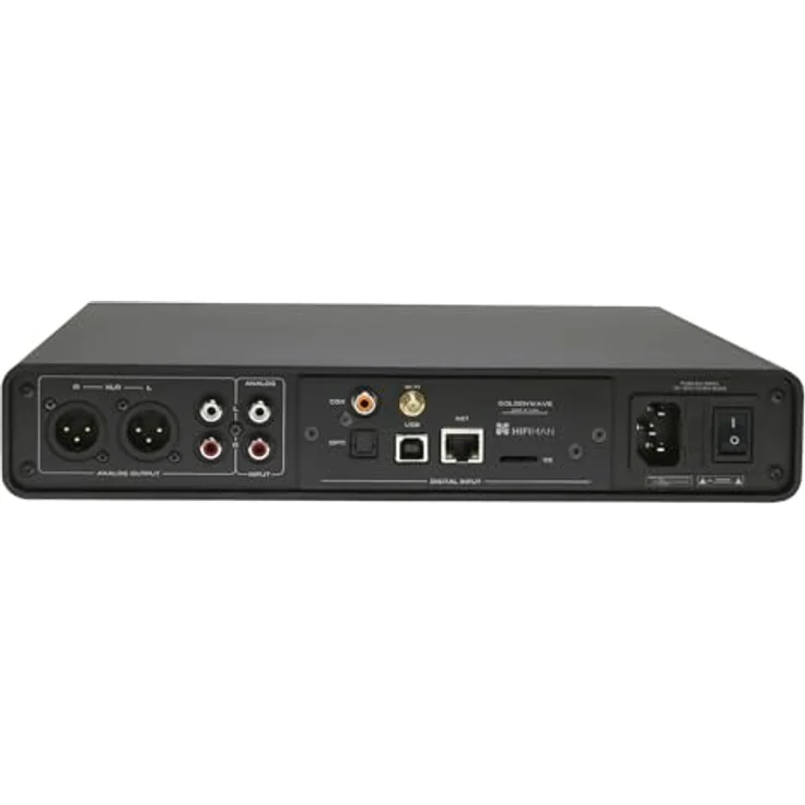 HIFIMAN SERENADE, Kabelloser HiFi-DAC- und Class-A-Kopfhörerverstärker mit HYMALAYA PRO R2R DAC, Unterstützung für Streaming-Medien, High-Speed-WLAN, koaxial, optisch und LAN-Anschluss – Bild 3