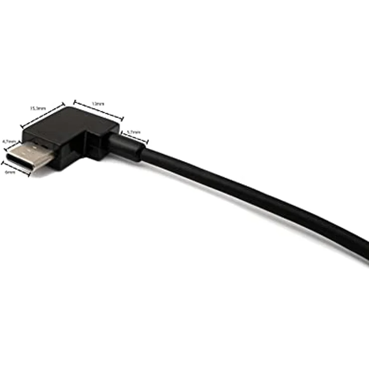 System-S USB Kabel 3.1 Typ C auf Micro USB rechts Winkel 30cm 10069061986264 – Bild 9