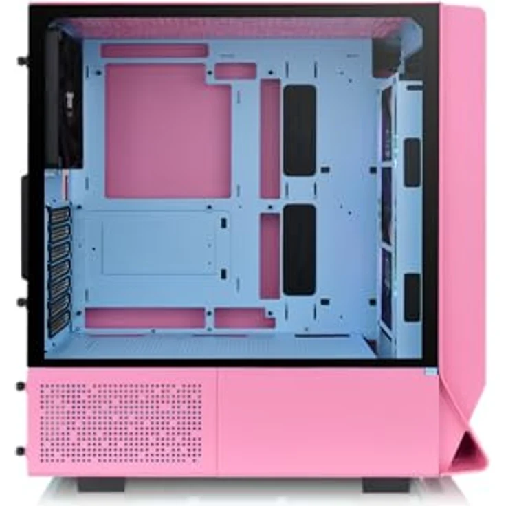 Thermaltake Ceres 350 MX Mid Tower Chassis Bubble Pink - Kompatibel mit Mainboards bis E-ATX, CPU-Kühlern bis 185mm, Grafikkarten bis 360mm – Bild 3