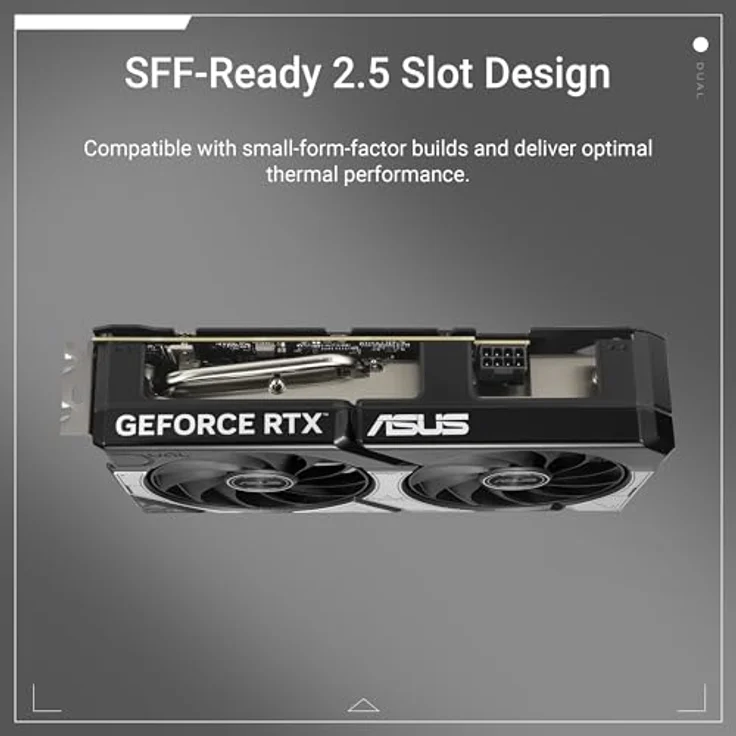 ASUS Dual GeForce RTX 5060 Ti 16GB GDDR7 OC Edition, Gaming Grafikkarte mit DLSS 4, PCIe 5.0, 3x DisplayPort 2.1b, 1x HDMI 2.1b – Bild 2