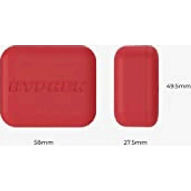 RollingSQUARE HYPHEN 2 Kabellose Ohrhörer – Rot, mit High-End Komponenten und innovativer Technologie – Bild 8