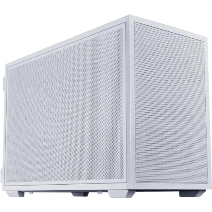 Lian Li Dan B4 White, Minitower Gehäuse für Micro-ATX, Weiß, mit 2x USB 3.2 Gen 1, 1x USB 3.2 Gen 2 Type C, max. 360mm Wasserkühlung – Bild 1