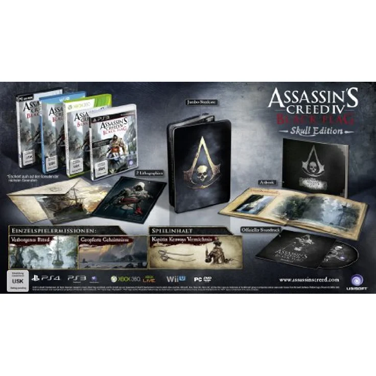 Assassin's Creed 4: Black Flag - Skull Edition (Wii U) – Bild 2