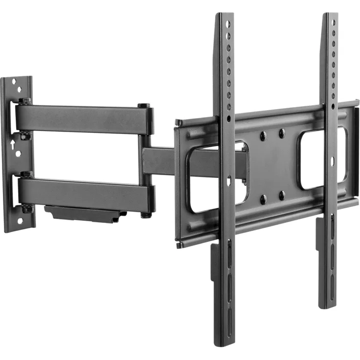 AlzaErgo M225B-Förderer, TV-Halterung für 32"-55" Geräte, VESA 100×400, Tragkraft 50 kg, Neigung 10°/-20°, Drehung 180°