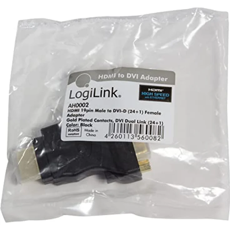 LogiLink DVI-D Adapter Digital (DVI Dual Link Belegung 24+1) zu HDMI, unterstützt alle HDTV und HD ready Standards – Bild 4