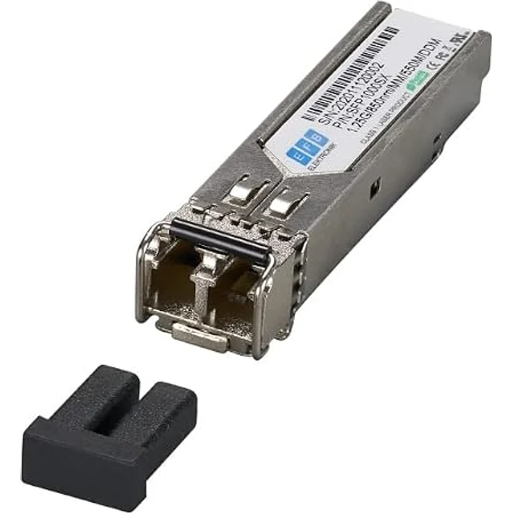 EFB NORDIC EFB-Elektronik SFP (Mini-GBIC) Transceiver Modul, 1GbE Fibre Channel, 1000Base-LX, bis zu 20 km Reichweite, 1310 nm – Bild 3