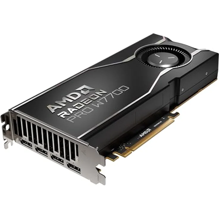 AMD Radeon Pro W7700 16GB (RDNA 3, 4X DisplayPort 2.1) Grafikkarte – Bild 3