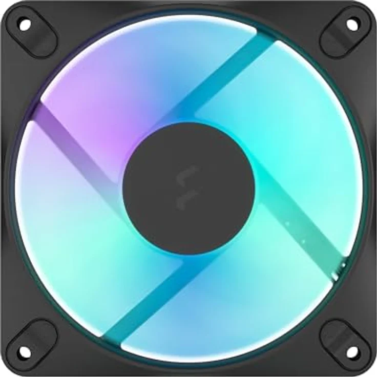 Fractal Design Dynamic 3 12 RGB Black, 120mm Gehäuselüfter mit ARGB Gen 2 und 350-2200 RPM – Bild 3